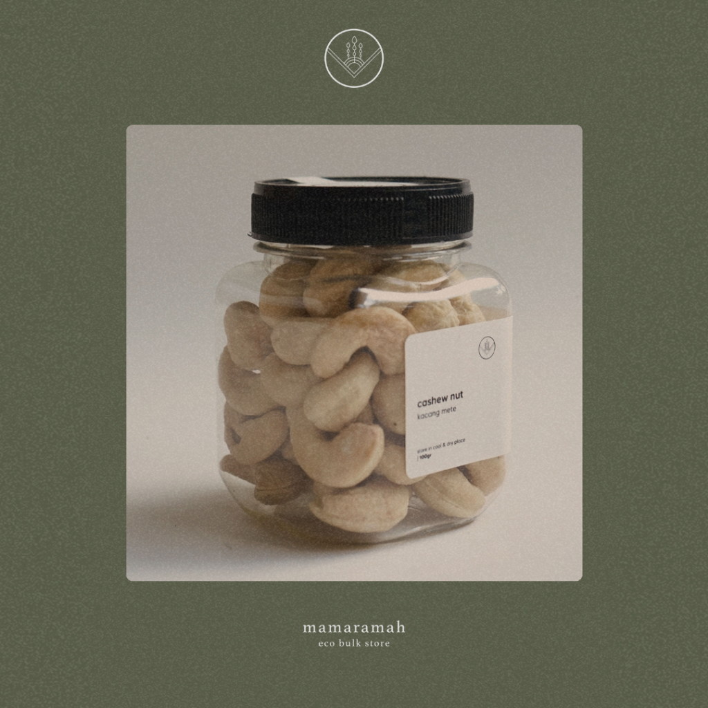 

Kacang Mete / Mente Mentah Utuh - Raw Whole Cashew Nut