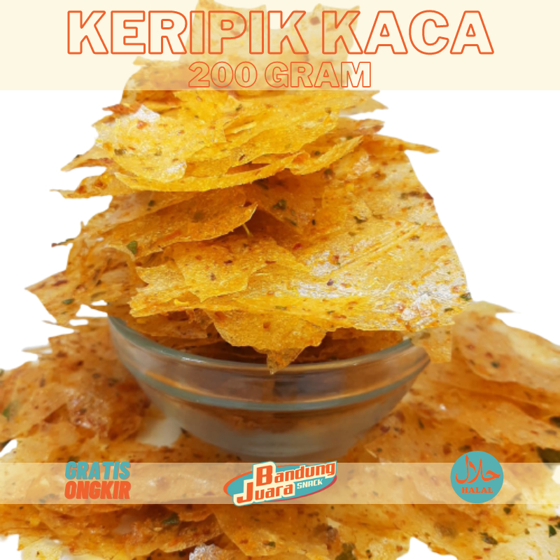

Keripik Kaca Original Pedas Daun Jeruk 500 gr