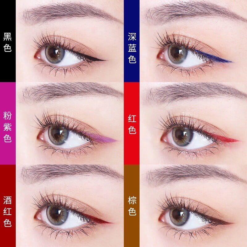 Lameila Lamailai 819 Eyeliner Warna 6 Colors Waterproof &amp; Long Lasting