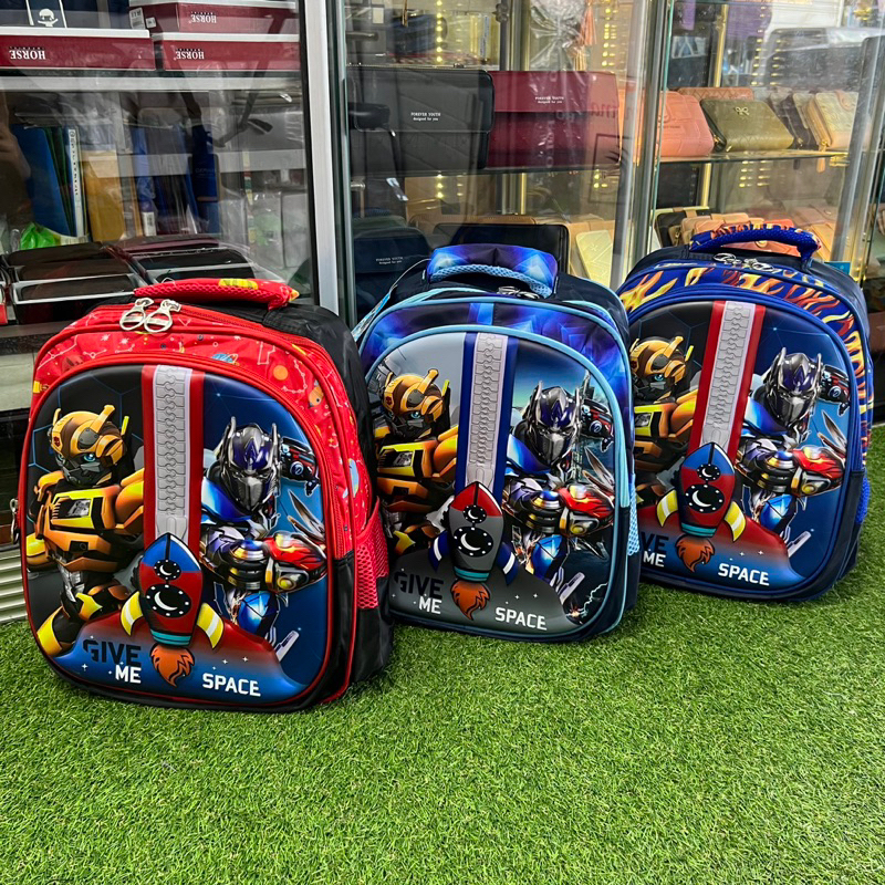 Ransel anak tk / tanggung cowok ransel sekolah tk tanggung ransel anak cowok motif 4B177B-7 dan motif 803 dan motif 9912