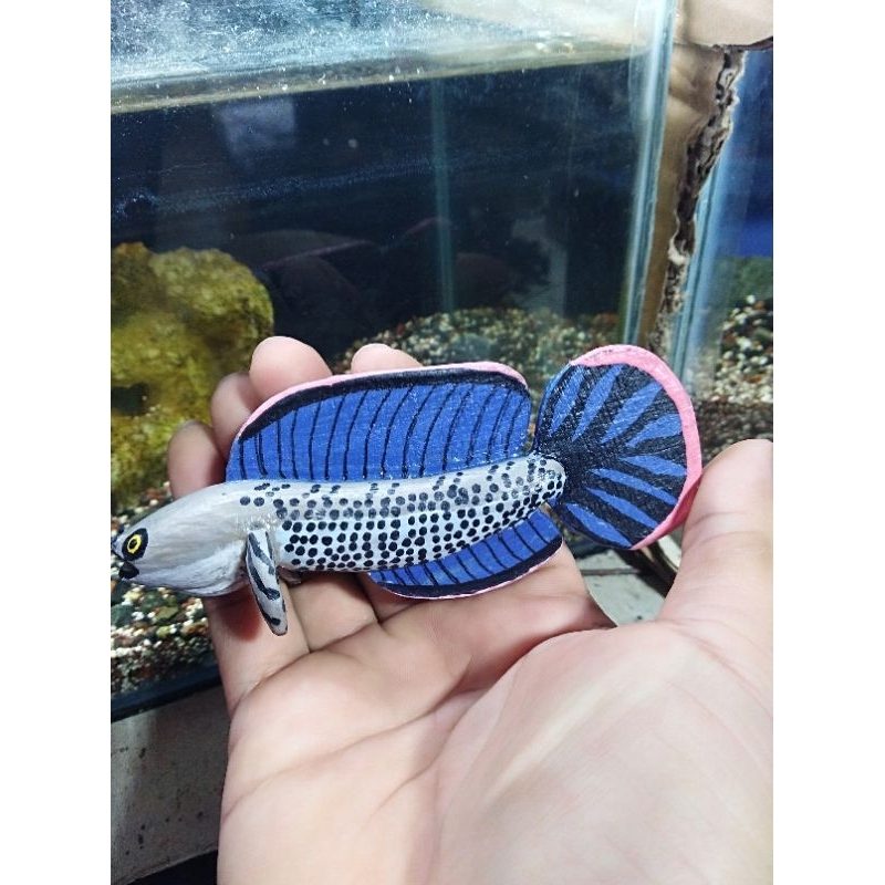 patung premium channa stewarti uk 10-12cm