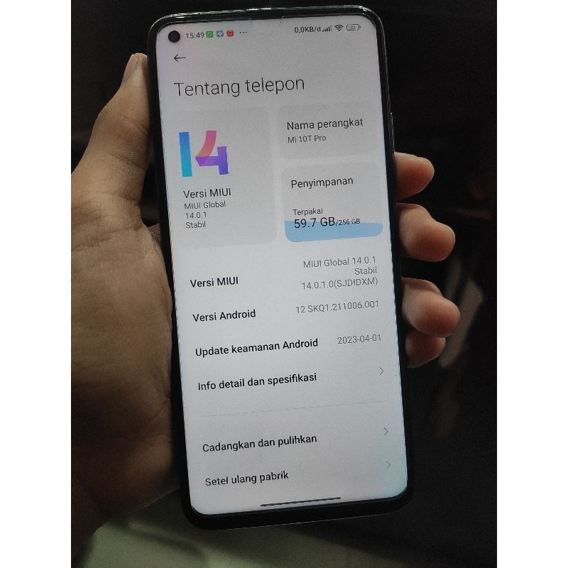 Mi 10T Pro 8/256 Second