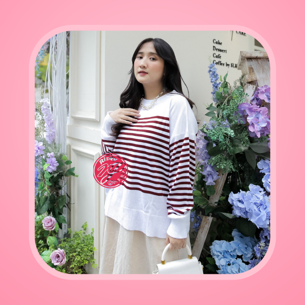 rizky_grosir20 Sweedy sweater cardigan 3in1