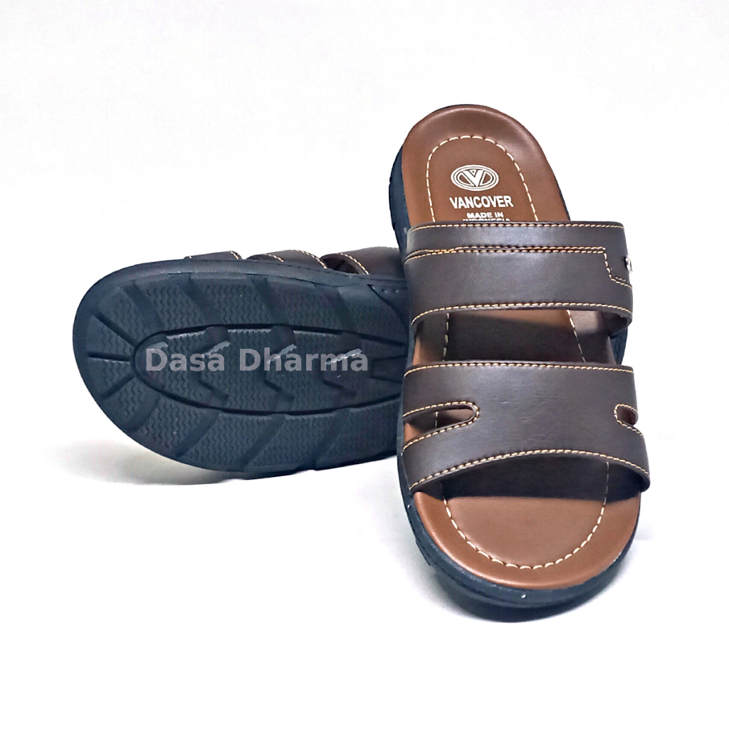 Sandal Vancover Arjuna 02 Pria Slop Outsole Tipiar Tidak Licin dan Anti Slip