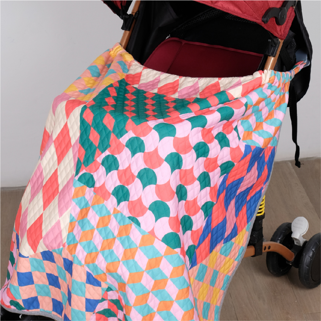 MAISON ELMESA On The Go Blanket Pattern Series - Selimut Bayi