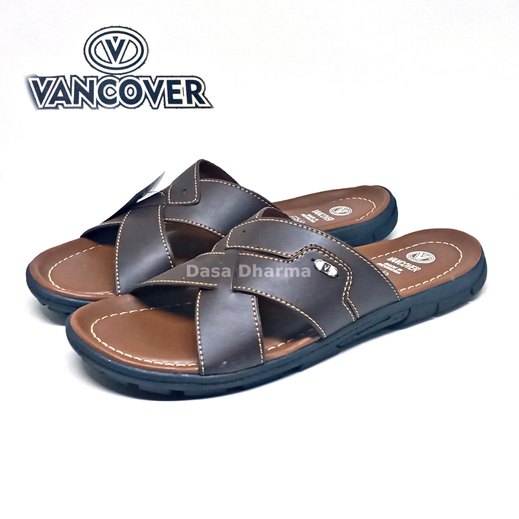 Sandal Vancover Arjuna 04 Pria Slop Outsole Tipiar Tidak Licin dan Anti Slip