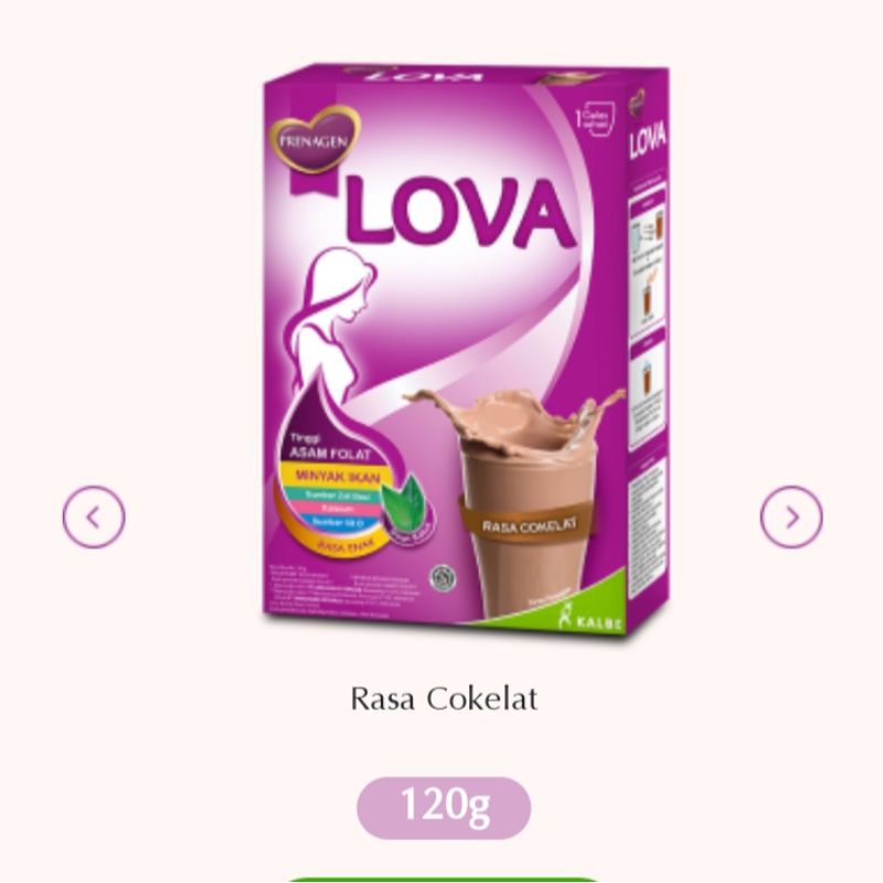 Prenagen Lova  Susu ibu hamil & Menyusui