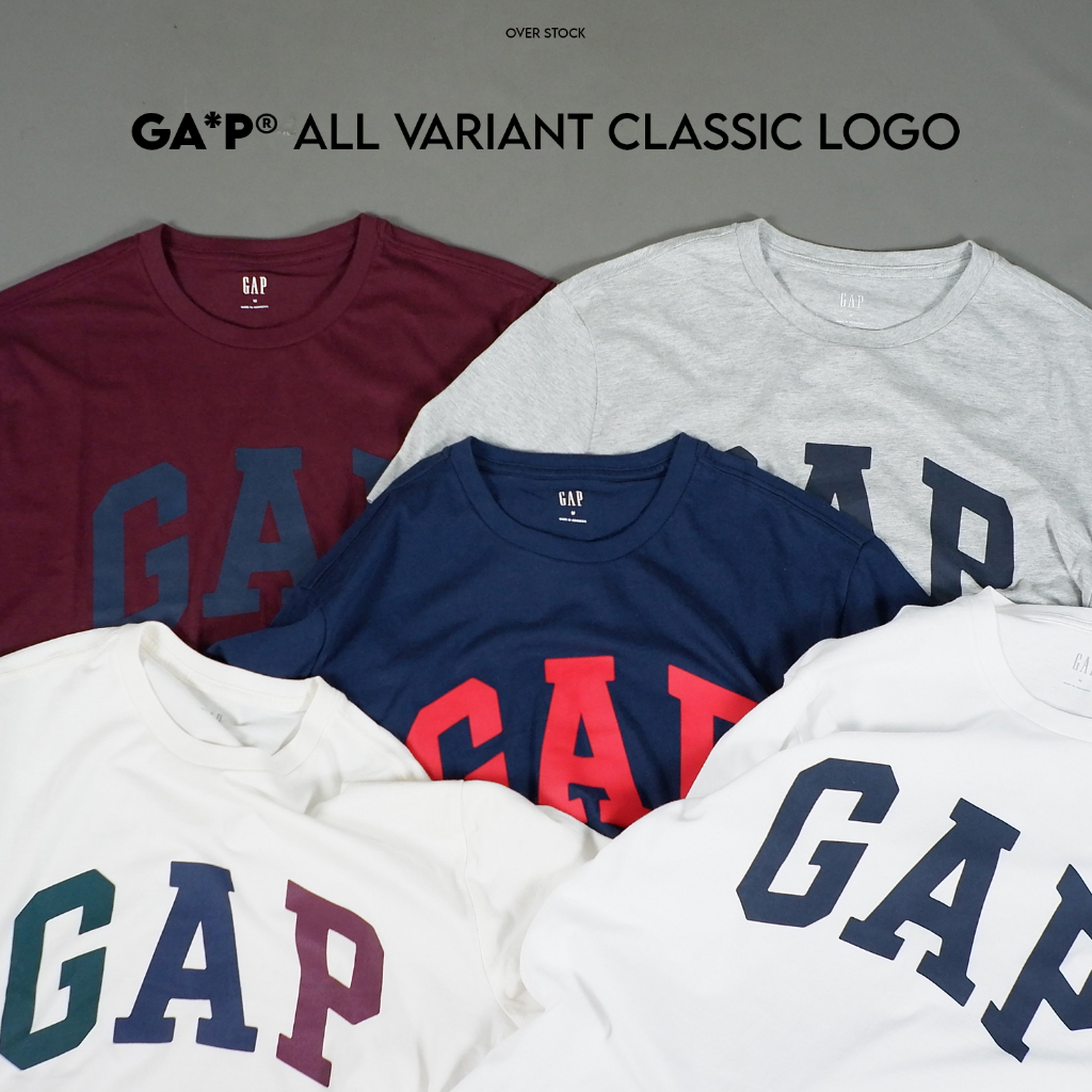 GA*P All Variant Classic Logo Tshirt #1