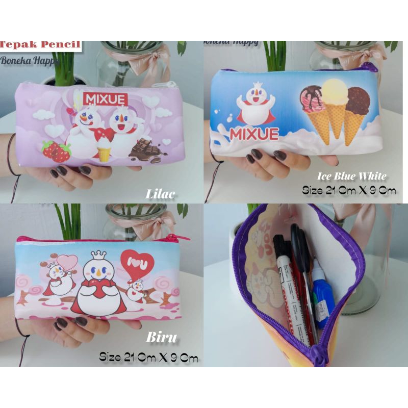 TEMPAT PENCIL/ POUCH MINI MULTIFUNGSI  PRINTING / PENCIL CASE PRINTING