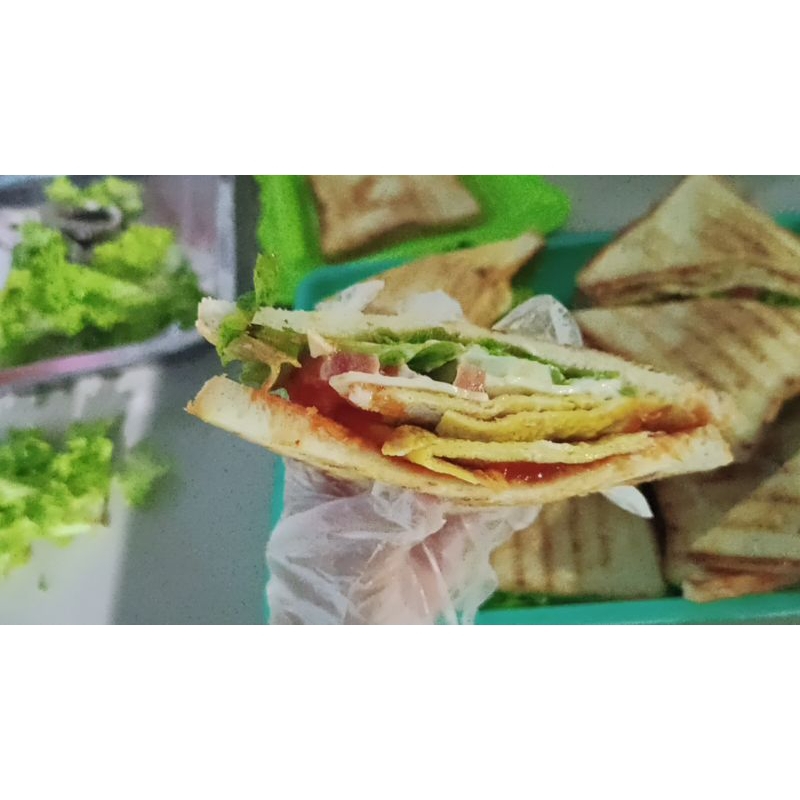 

sandiwich isi sayur