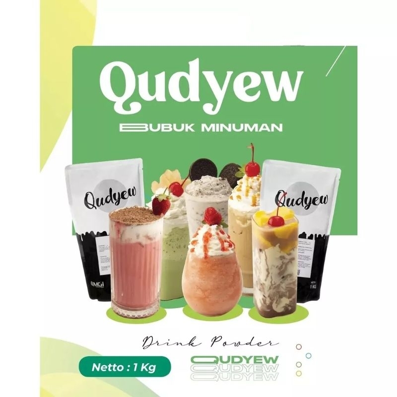 Qudyew powder drink/bubuk minuman premium/premium powder drink