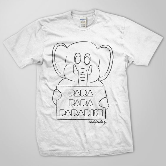 TSHIRT COLDPLAY PARADISE BAJU KONSER