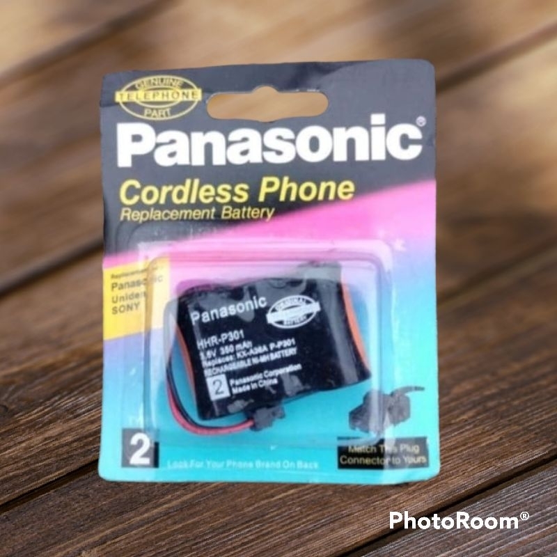 Battre Panasonic Tipe 2 HHR-P301 E/1B 350Mah 3.6v battre telpon werless