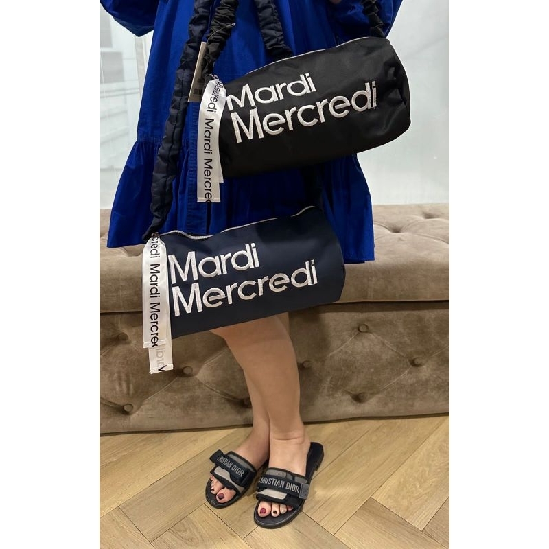 MRD nylon bordir Big logo shoulder bag