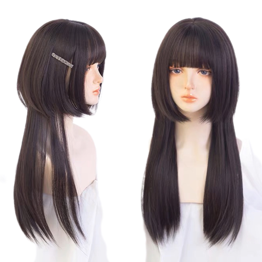 TS343 full wig jellyfish haircut (short 29cm) long 70 cm