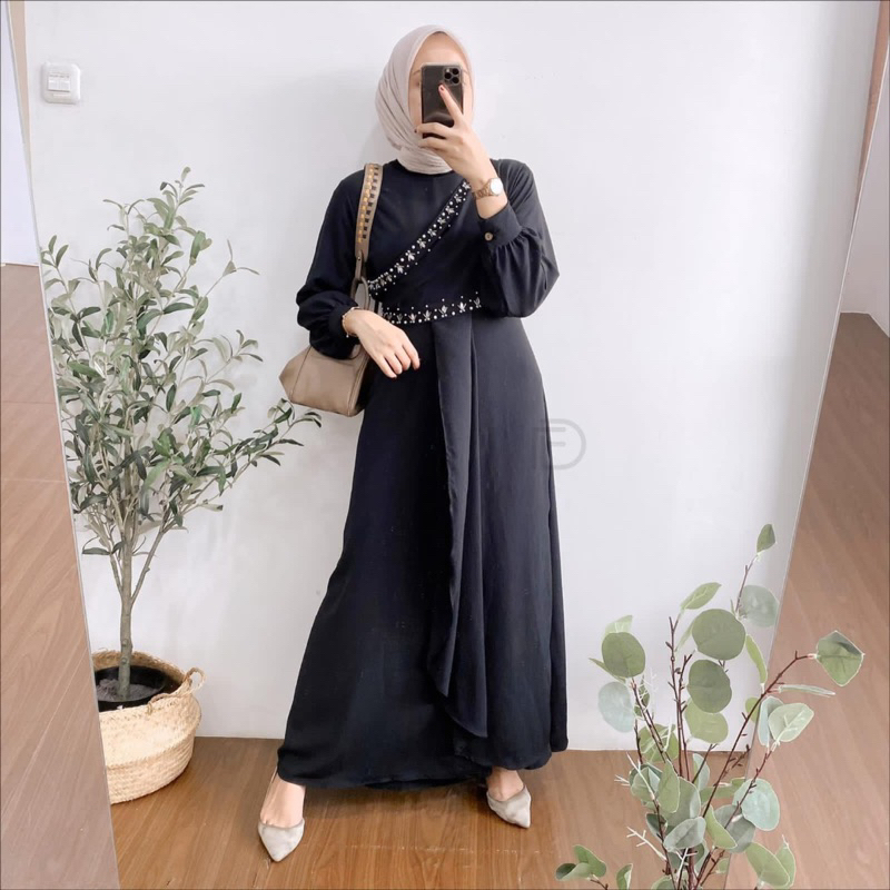 GAMIS SYAKILA PAYET  POLO LINENLD 110-114 MSUK