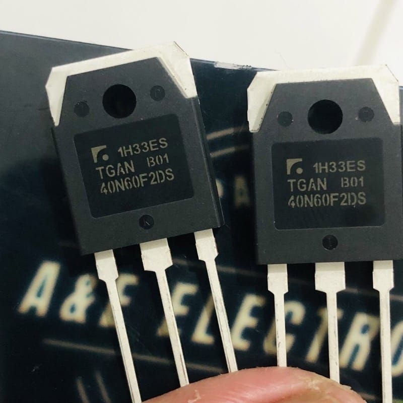 Ic Transistor TGAN 40N60F2DS 40A 600v Asli