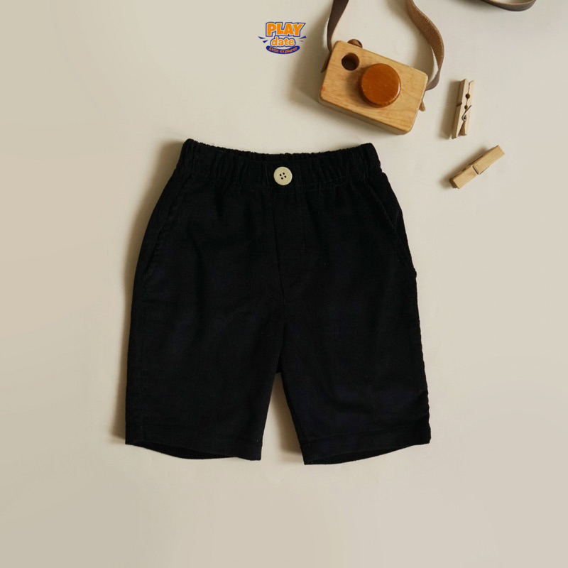 Playdate Celana Pendek Harian Anak Laki Laki Cowok Bayi Balita Rumahan Kids Short Pants Polos