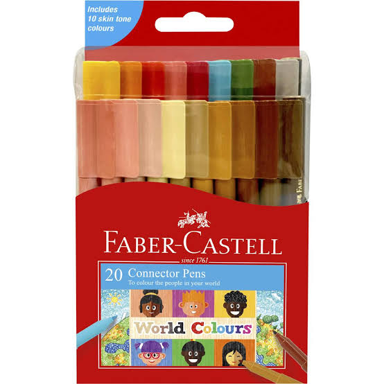 

Faber Castell Connector Pen World Colours Set 20