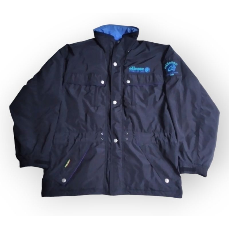 Vintage 90s ELLESSE ITALY Cycle of Life Made by Goldwin Japan