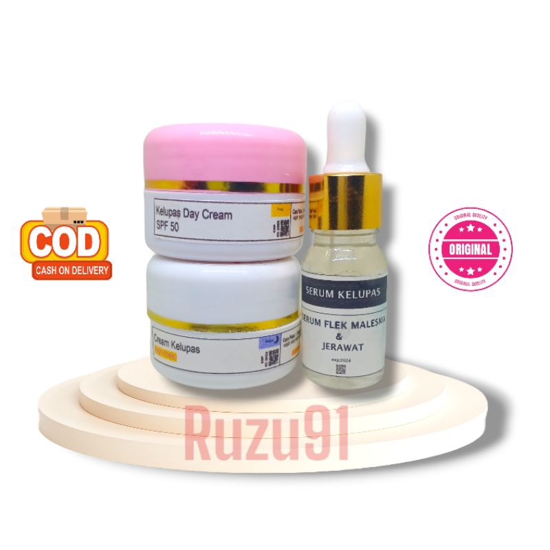 Paket Cream Kelupas Super 3In1 || Cream Kelupas Pink