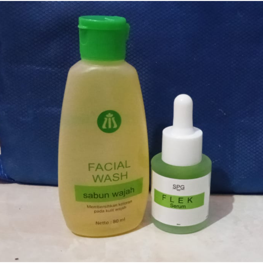 2in1 sabun face wash dari liz skincare . mengangkat kotoran dan membersihkan pori2+ serum spg untuk 