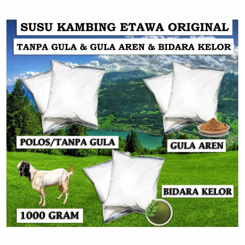 

PURETAWA SUSU KAMBING | SUSU KAMBING ETAWA TANPA GULA | SUSU KAMBING ETAWA GULA AREN | SUSU KAMBING ETAWA BIDARA KELOR 1kg