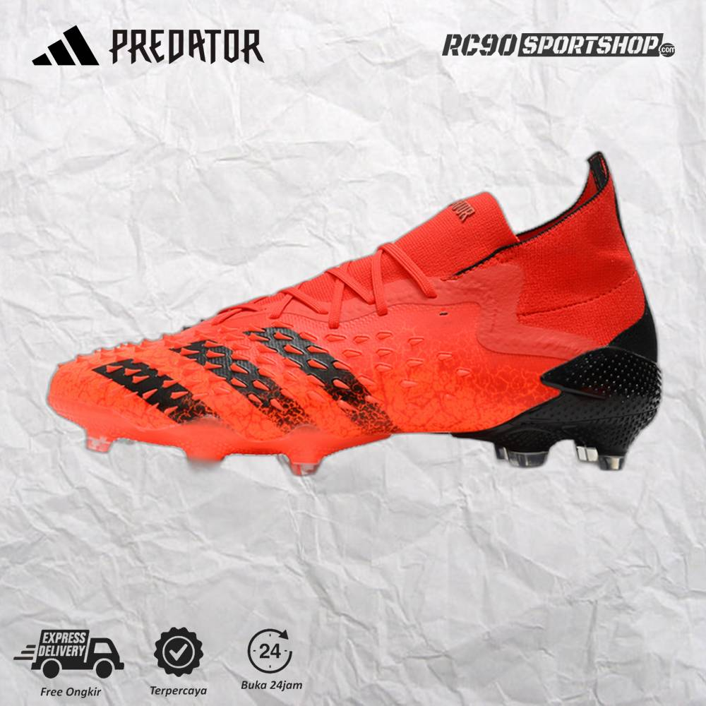 Sepatu Bola Adidas Adidas Predator Freak.1 Red Meteoride FG