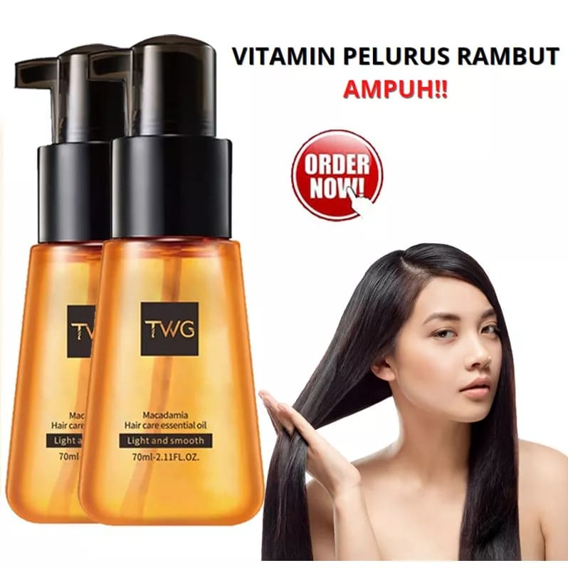 TWG VITAMIN RAMBUT PELEMBAB RAMBUT RONTOK SERUM RAMBUT