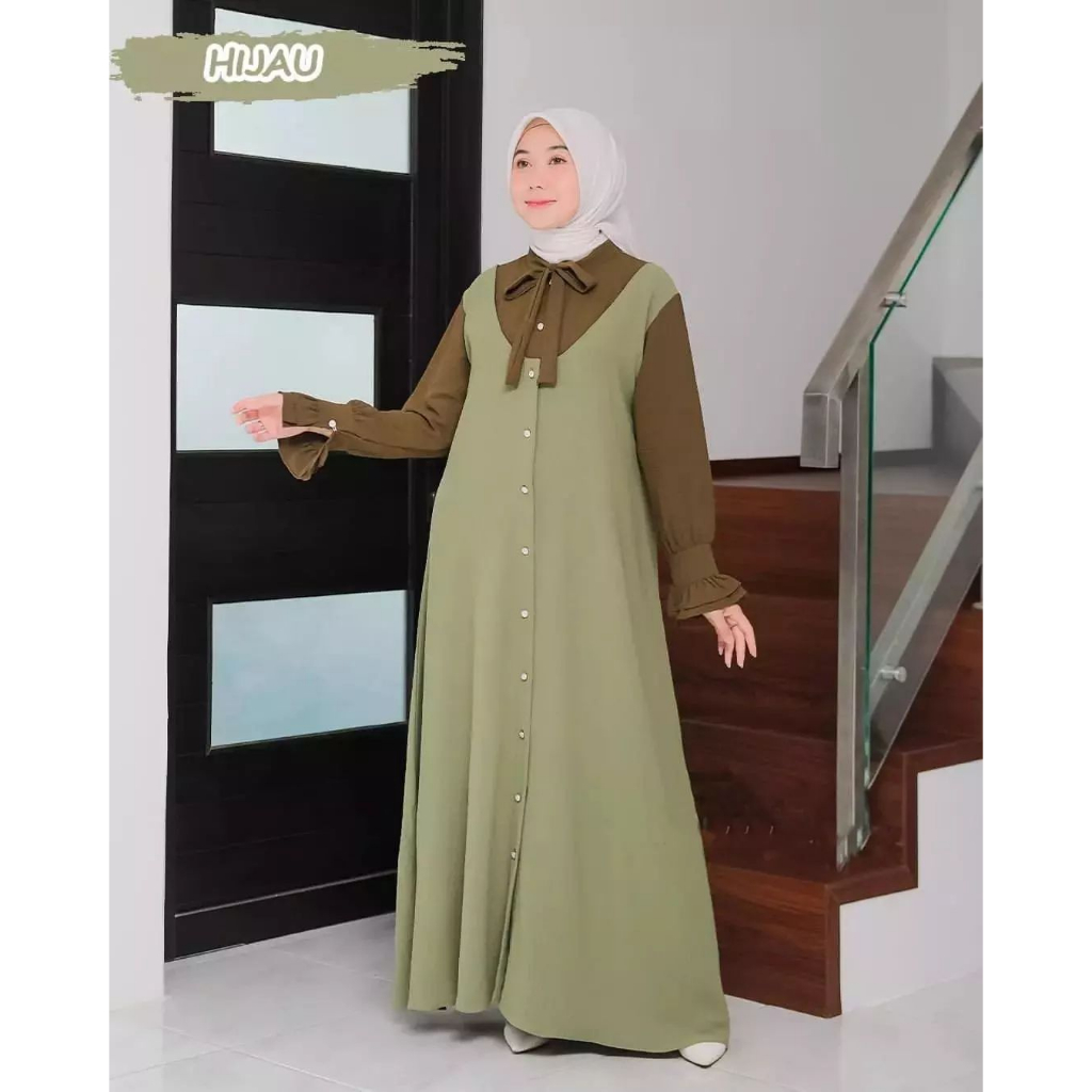 GAMIS WANITA SYAENA MAXY JPN BAHAN CRINKLE LD 100 - 120 cm PB 145 GAMIS CRINKLE AIRFLOW / GAMIS WANITA TERBARU 2023 KEKINIAN / MAXY DRESS WANITA JUMBO / DRESS WANITA FASHION MUSLIM