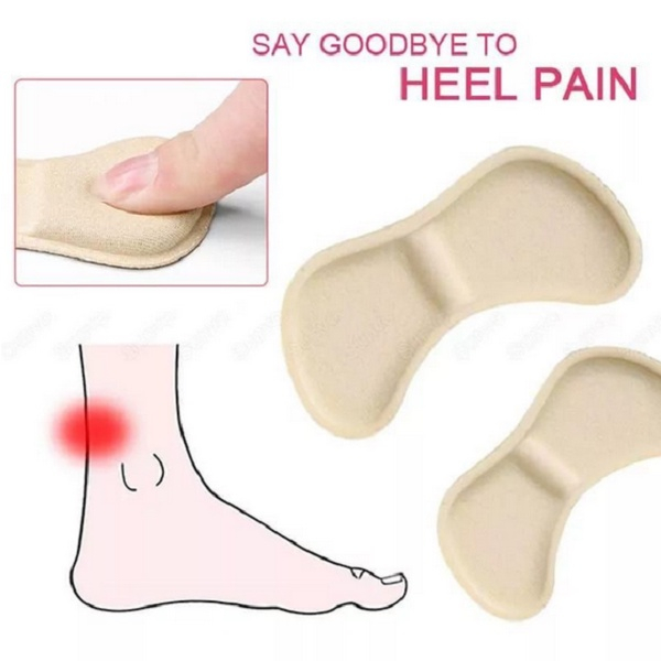 Insole Sepatu Wanita Tumis Sol Sepatu Sepasang Anti Lecet Luka Bantalan Sepatu High Heels INSOLE BUSA TUMIT BELAKANG ALAS KAKI SEPATU SOE CUSHION BANTALAN PELINDUNG HELL PROTECTOR