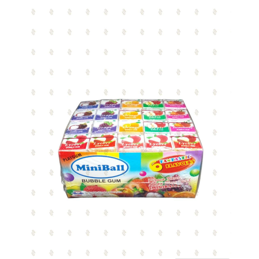 

Playgum Mini Ball 3.6gr - Pak Isi 100 Pcs