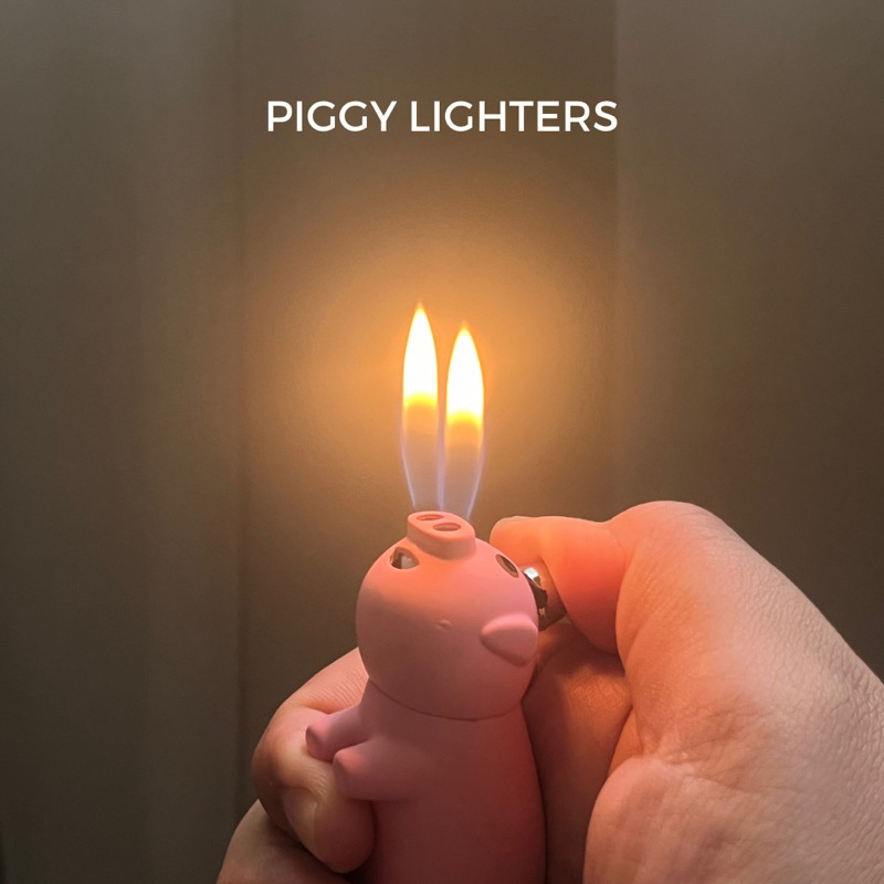 KOREK API BABI | PIGGY LIGHTERS
