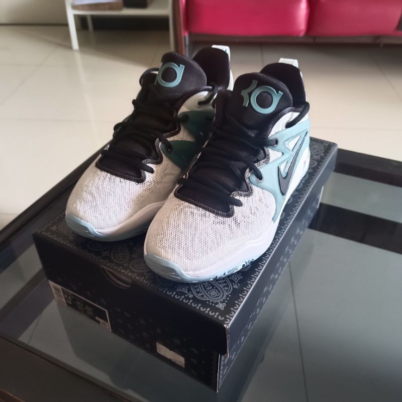 Nike KD 15 EP White Teal Photon Dust FN8009 100