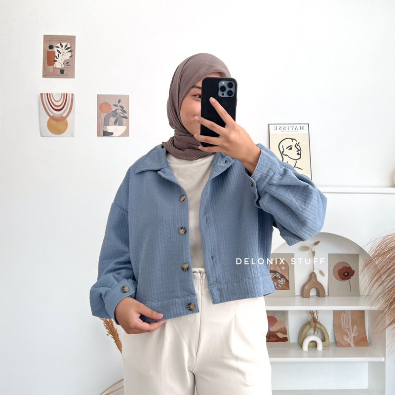 DELONIX | FRESYA CROP JACKET