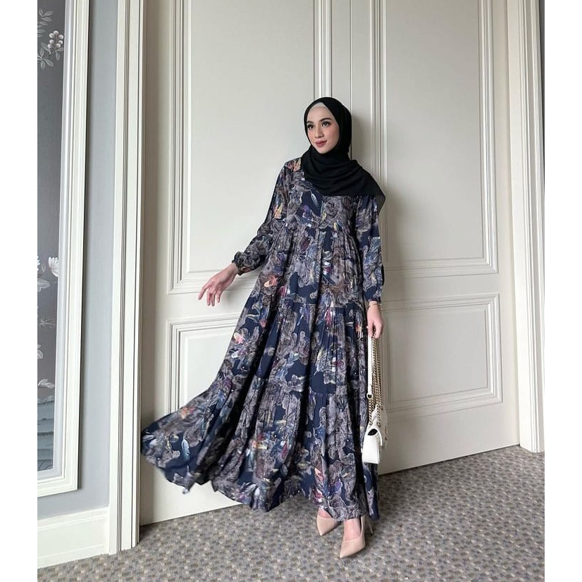 Kain Katun Rayon Viscose Uniqloo Motif Premium Import Kode B