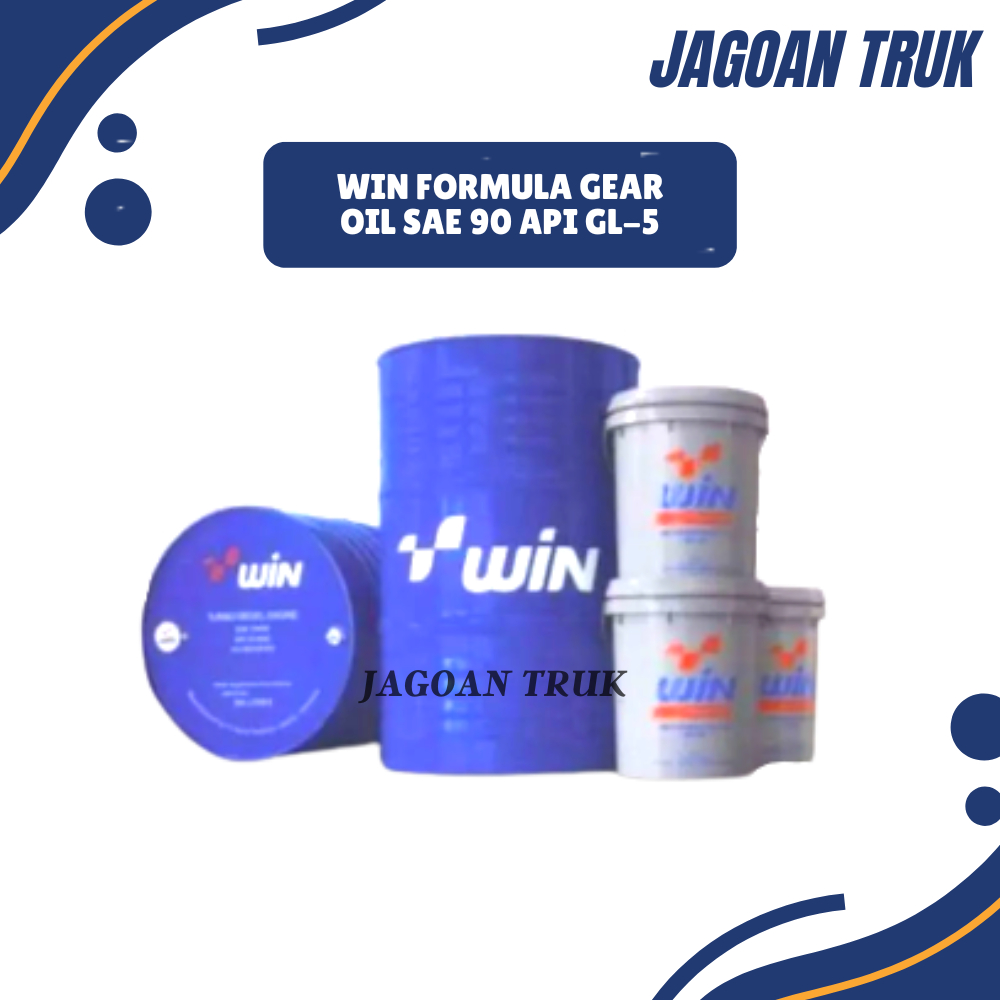 Oli Win Drum Formula Gear Oil SAE 90 API GL-5/Win Oil 200L