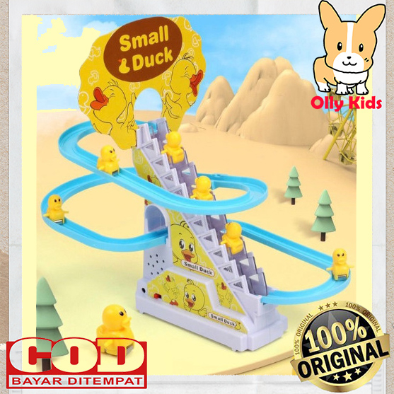 OLLYKIDS MA01 Seluncur Tangga Bebek  Seluncur Tangga Bebek Mainan Anak Tangga Seluncur Bebek