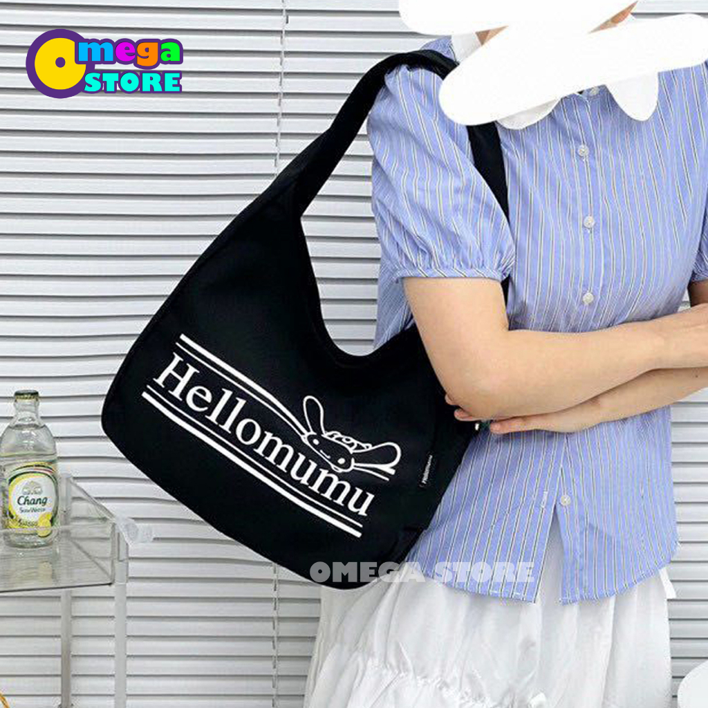 [O&amp;S] Totebag Canvas Tas Slempang Fashion Remaja Tote Bag Wanita - OS306