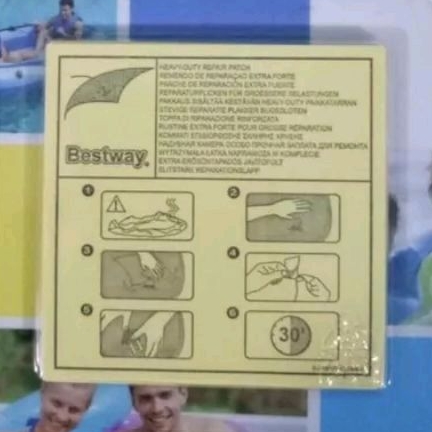 

Lem Bestway / lem kolam dan Pelampung / Repair kit