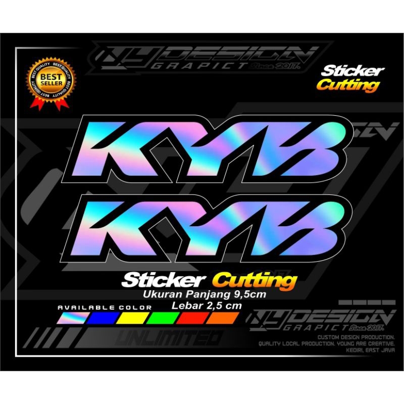 STICKER SHOCKBREKER LIMITED EDITION | STICKER SUSPENSION NEW LIMITED EDITION