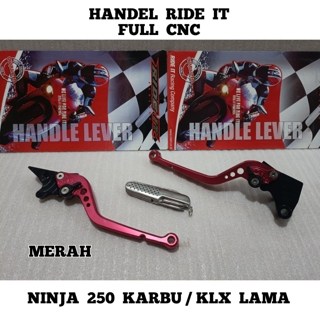 Handle rem dan kopling variasi Ride It Ninja 250 Karbu FI KLX 150