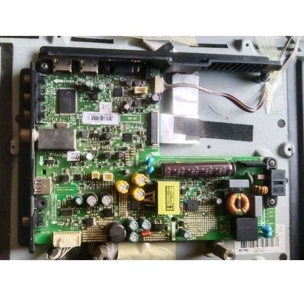 m mainbord tv Toshiba 32L2605VJ 32l2605vj 32l2605 soket kecil pin 50