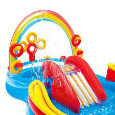 Intex Rainbow Ring Play Centre 57453 / Kolam Renang Merk Intex