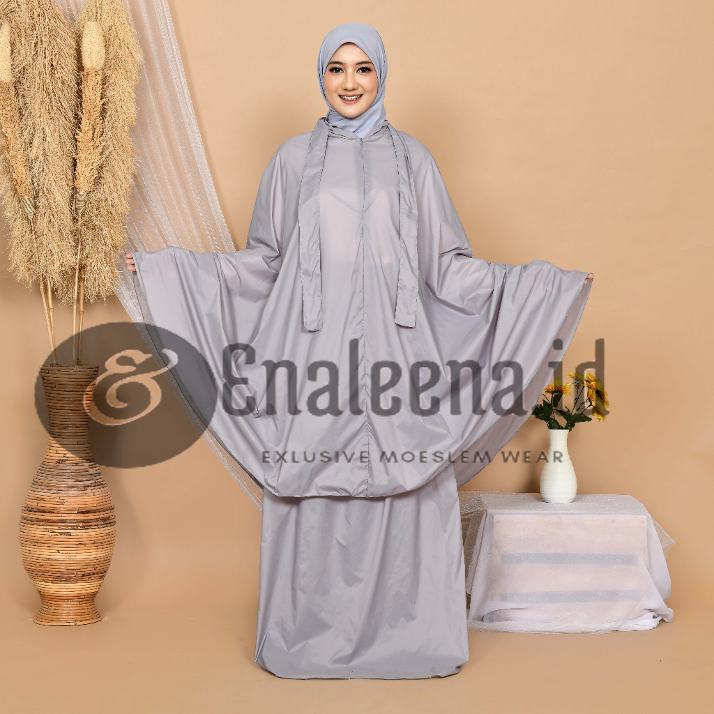 [FREE SEJADAH] Mukena Dewasa Mini Parasut Premium Korea 3in1 Travel