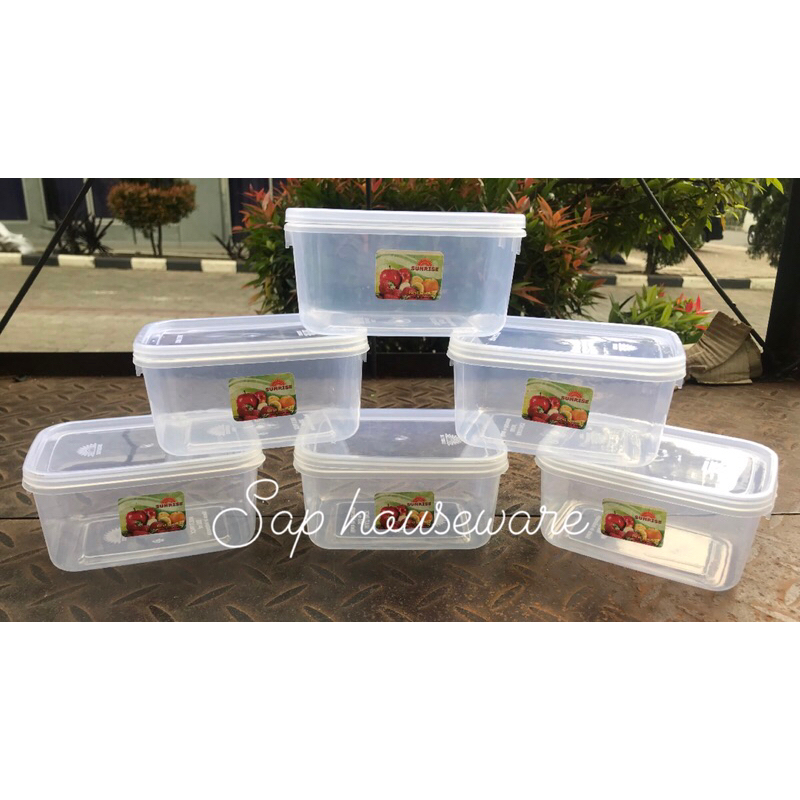 multipack 500ml sunrise/sealware/kotak mini/kotak makanan/kotak serbaguna