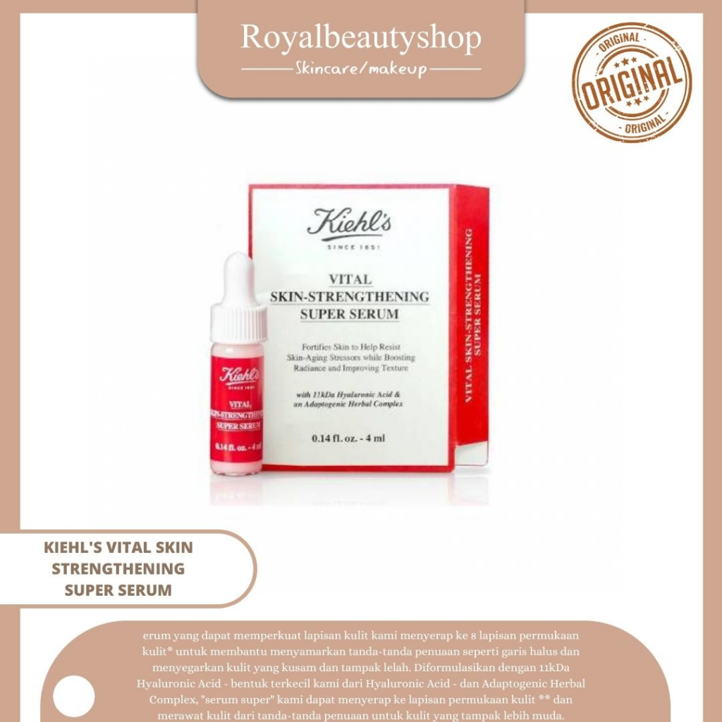 K*IEHLS VITAL SKIN STRENGTHENING SUPER SERUM 4 ML
