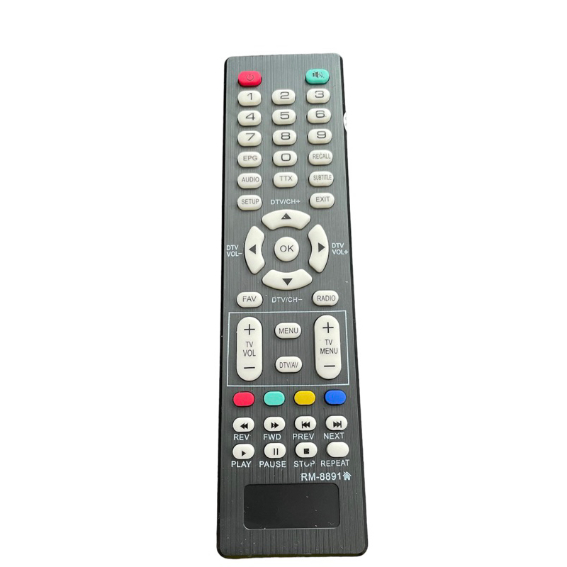 REMOTE TV TUNER DIGITAL / REMOTE DIGITAL TV TABUNG ORIGINAL MESIN RM 8891