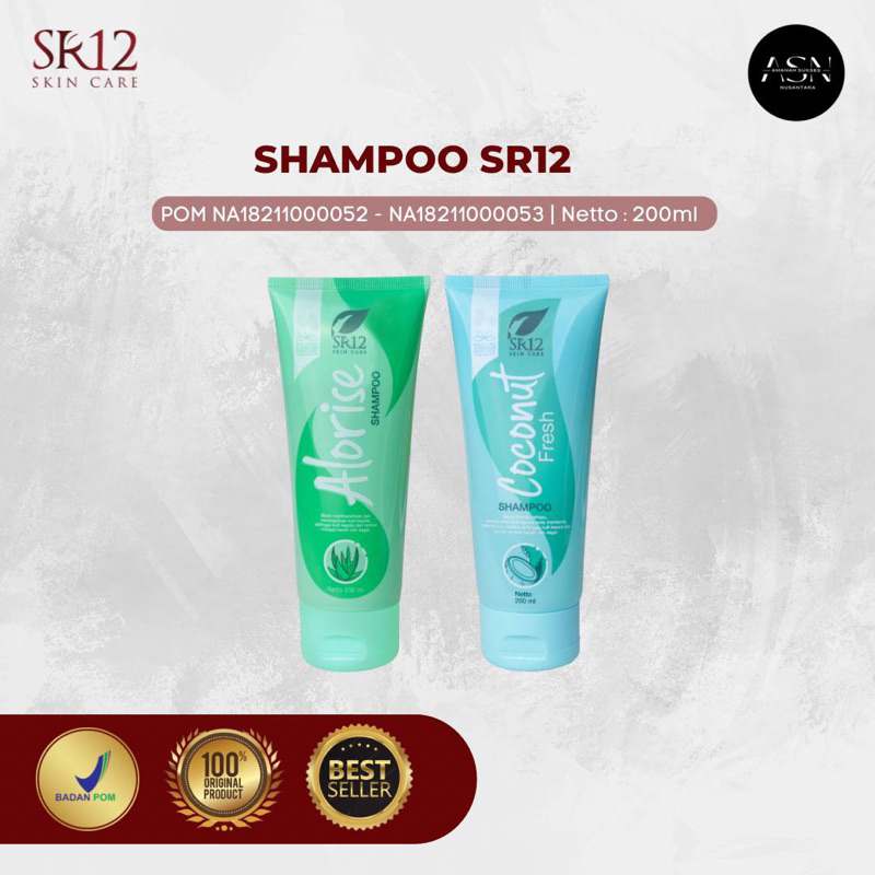 SHAMPO ALORISE & COCONUT SR12 DEBS BJM / SHAMPO SERIES SR12 / ATASI RONTOK / ATASI KETOMBE