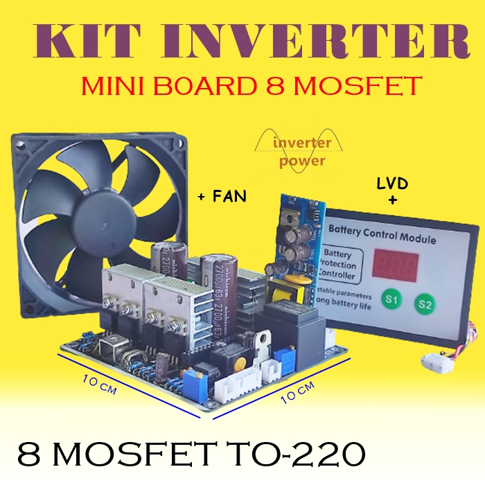 inverter low frequency mini mosfet 8 mosfet TO220 Egs002 frekuensi